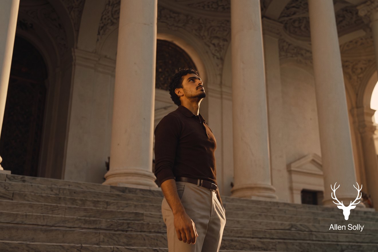 A still from the Allen Solly Pujo film